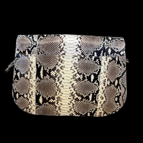 Handmade Snake Skin Shoulder Bag - Picture 3 of 14